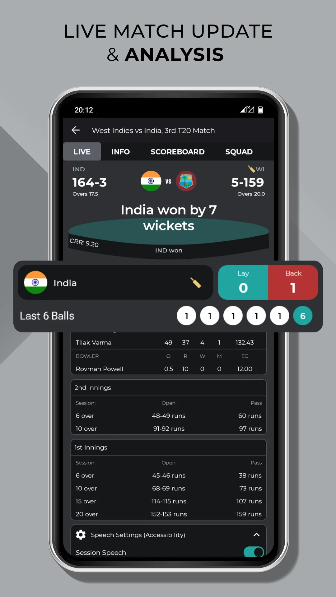 Cricket Bazaar - Live Line | Indus Appstore | Screenshot