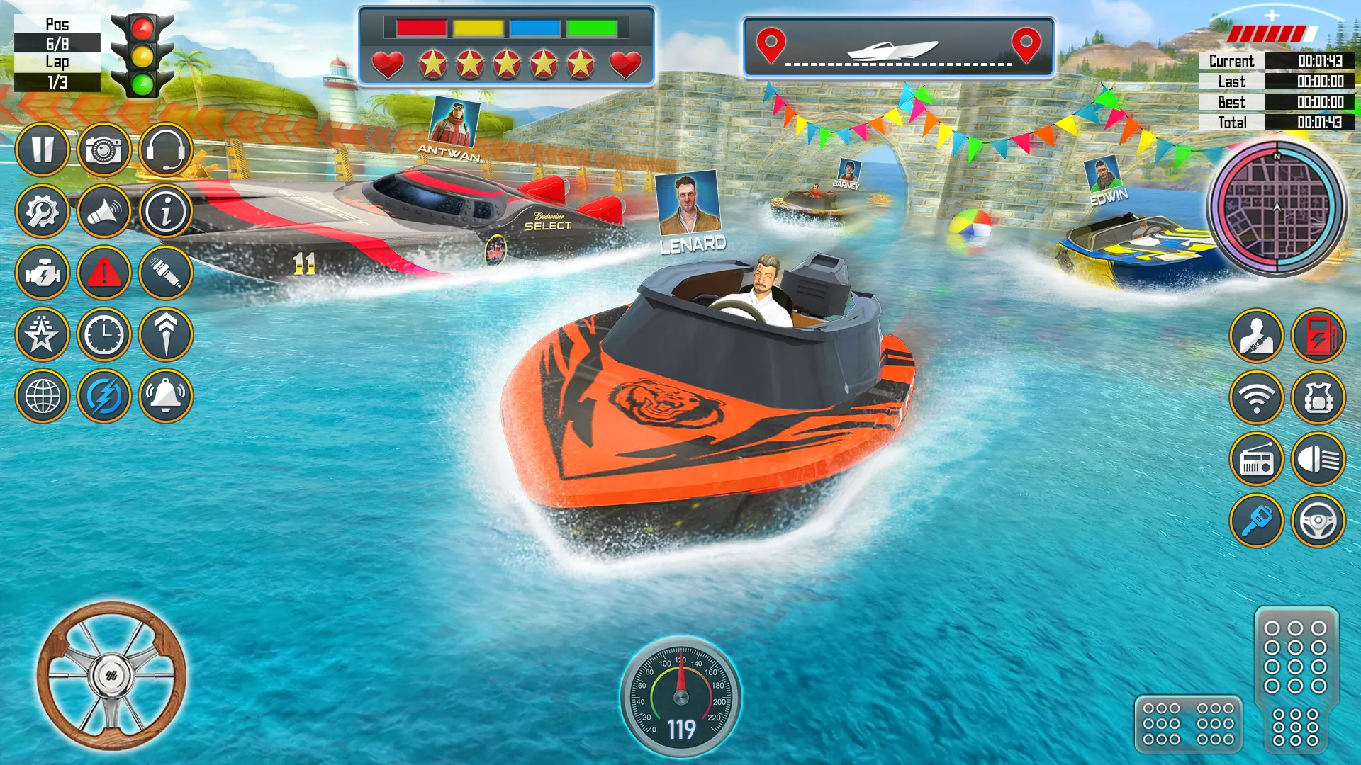 Speed Boat Racing: Boat games | Indus Appstore | Screenshot