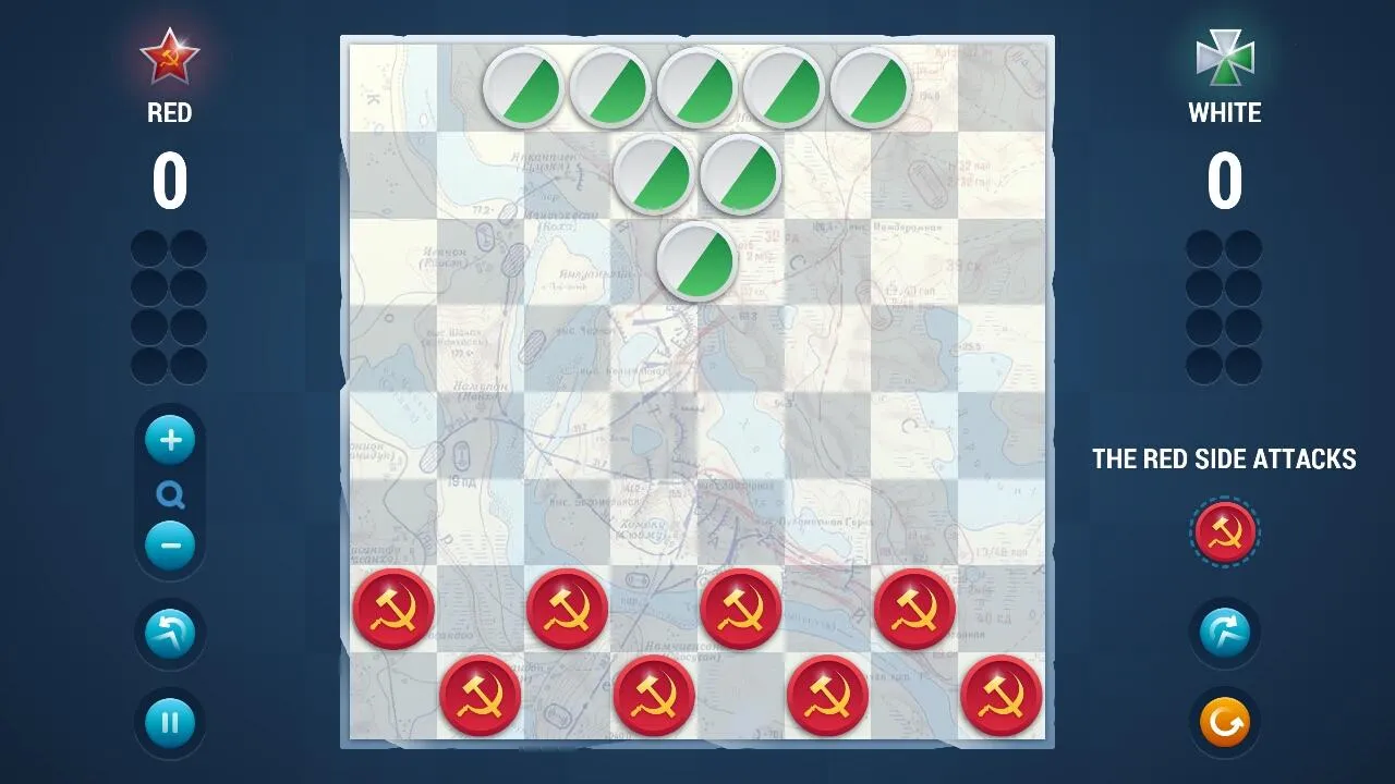 Chapaev Checkers:Confrontation | Indus Appstore | Screenshot