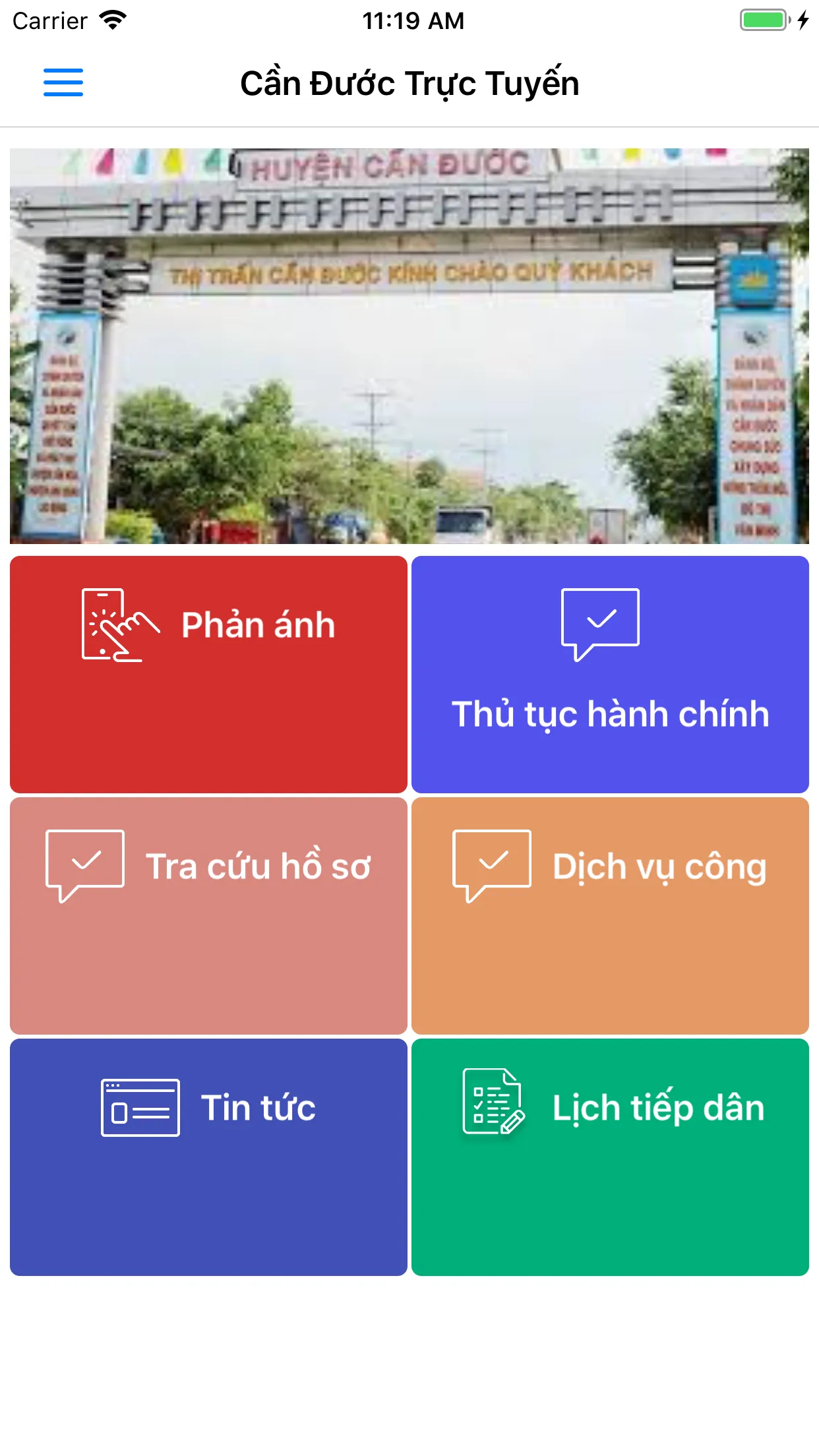 Cần Đước Trực Tuyến | Indus Appstore | Screenshot