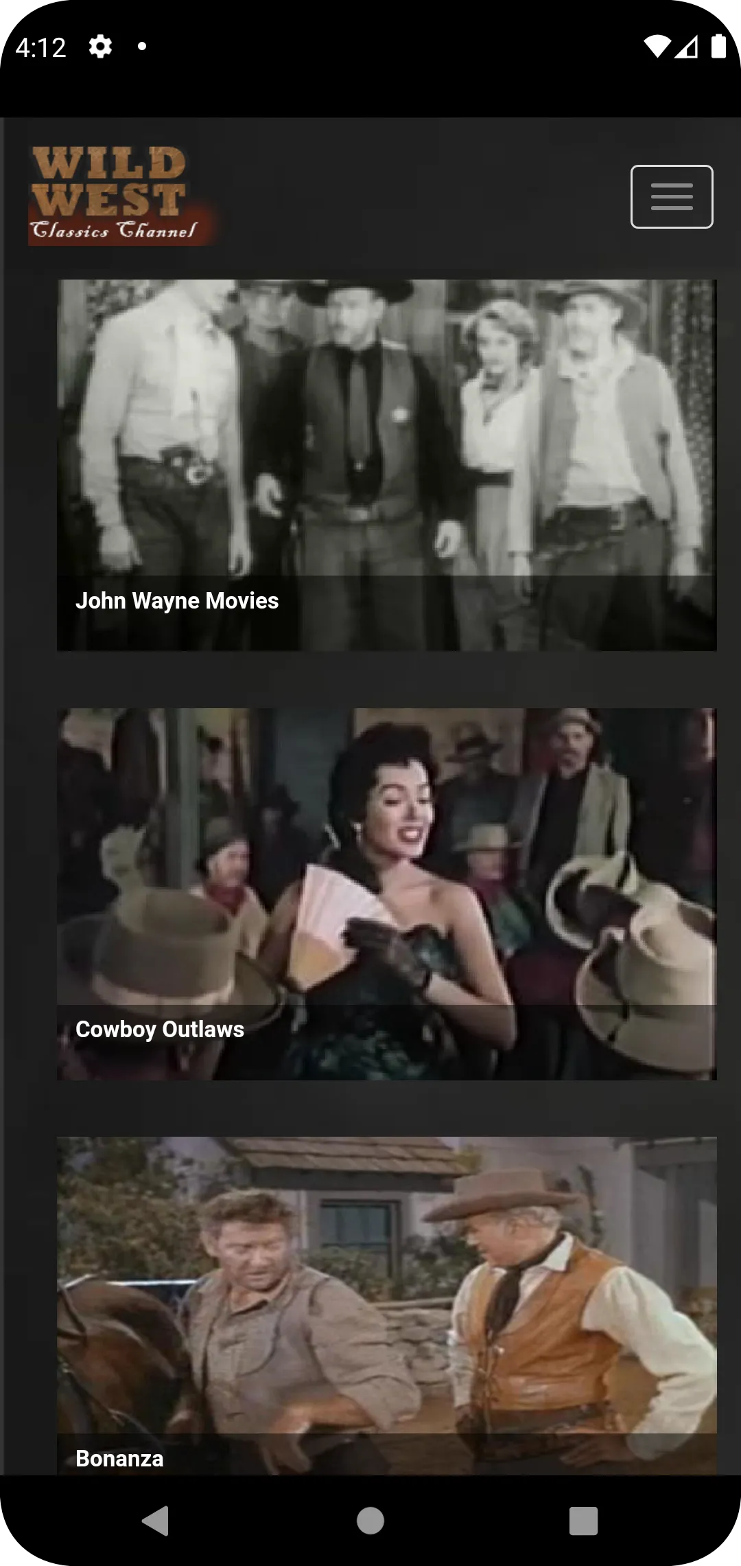 Wild West Classic Movies | Indus Appstore | Screenshot