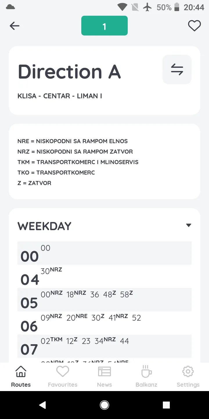 Public Transport Novi Sad | Indus Appstore | Screenshot