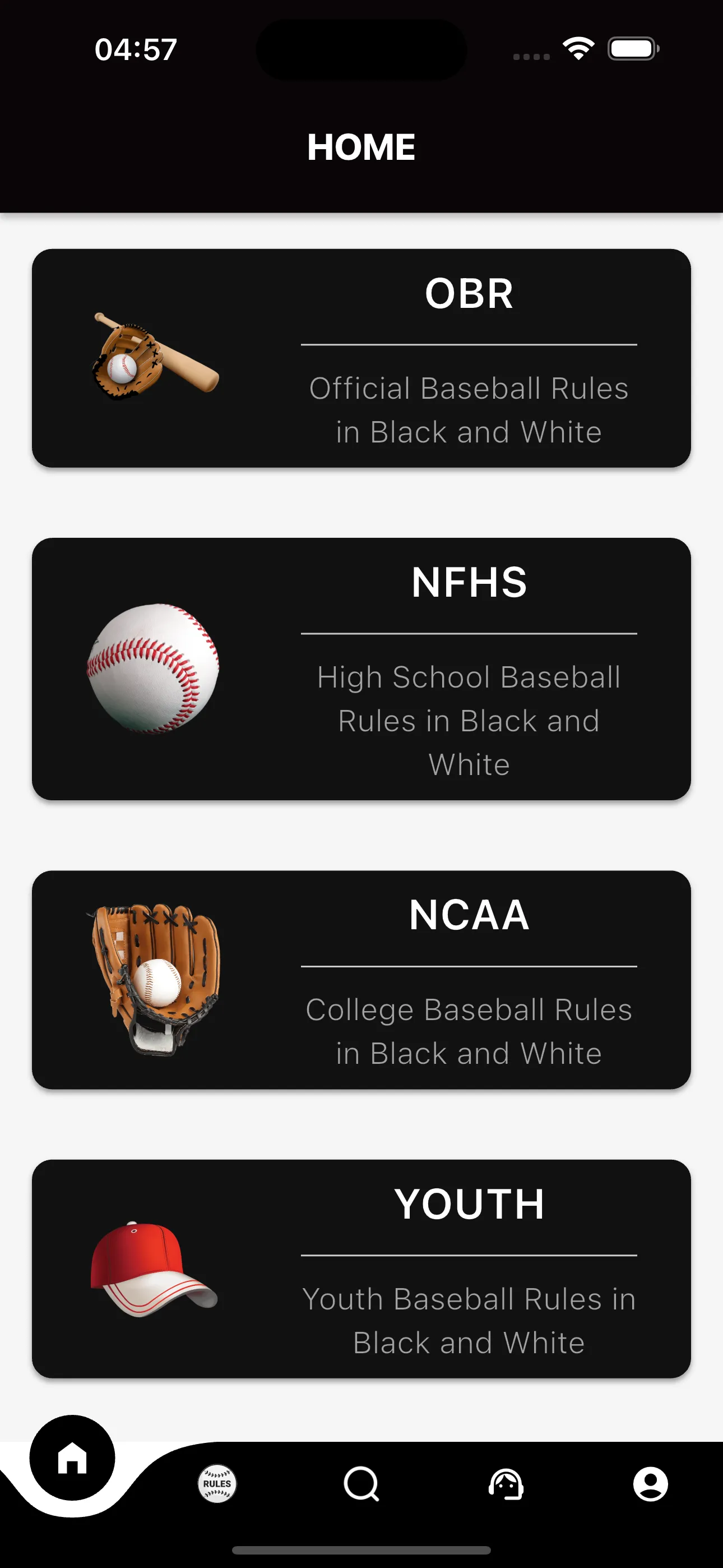 Baseball Rules | Indus Appstore | Screenshot