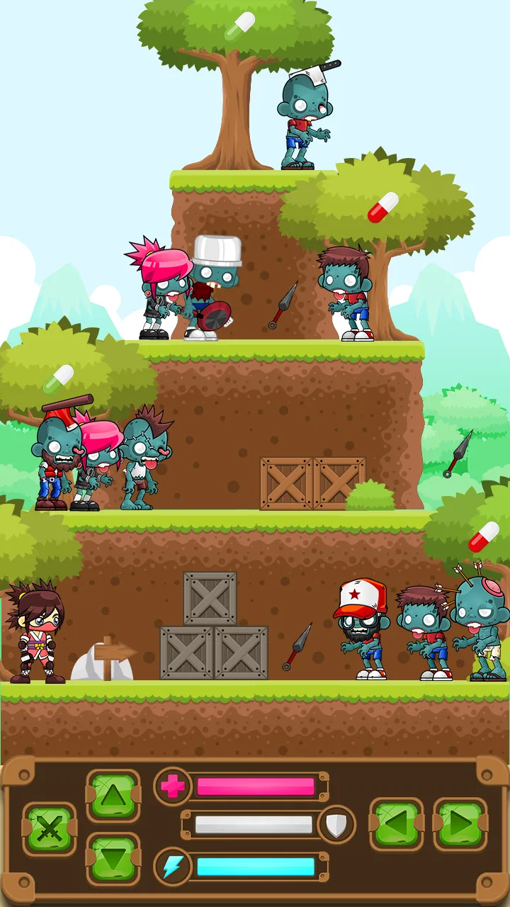 Minako vs Zombies | Indus Appstore | Screenshot