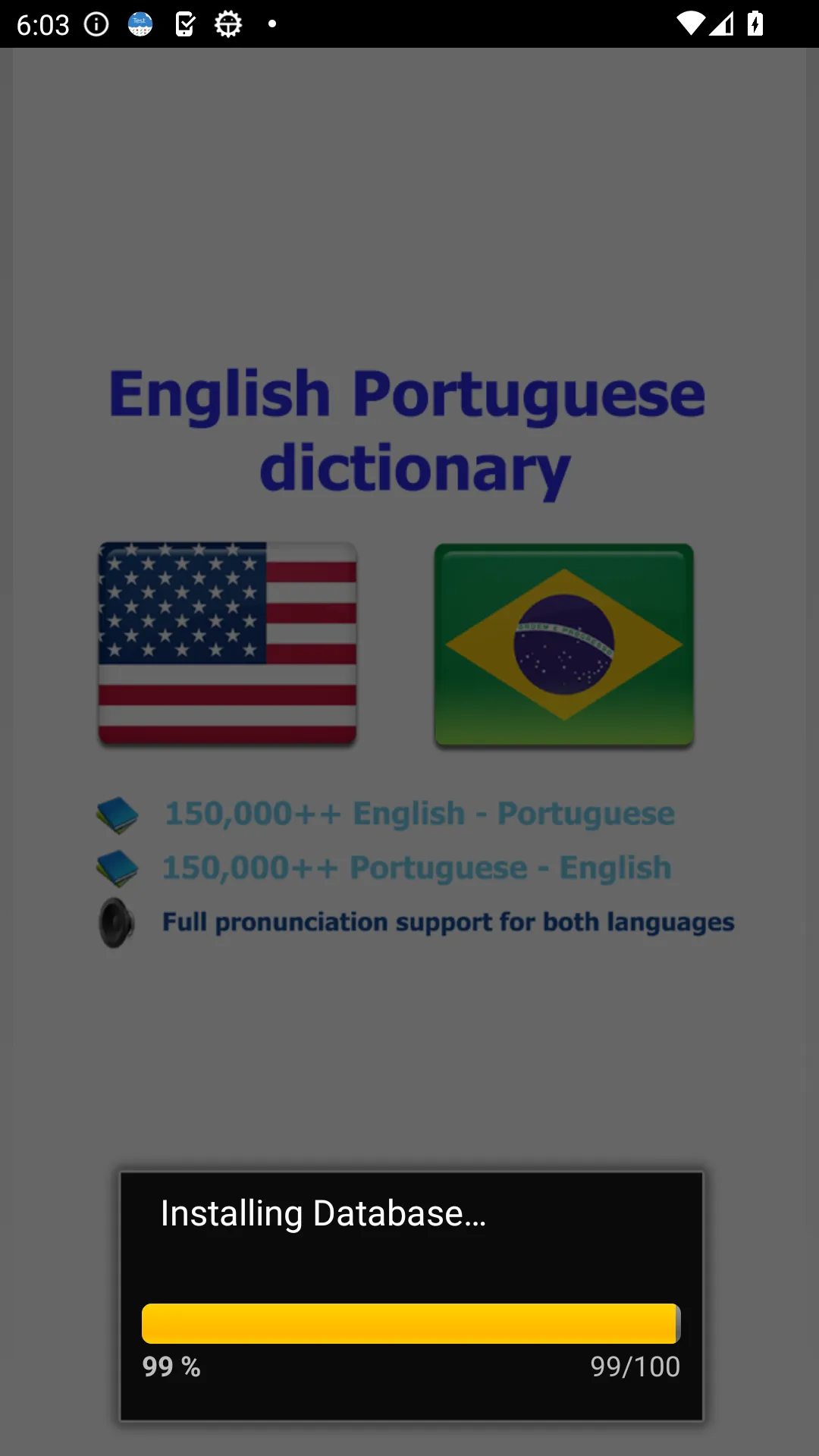 Portuguese bestdict | Indus Appstore | Screenshot