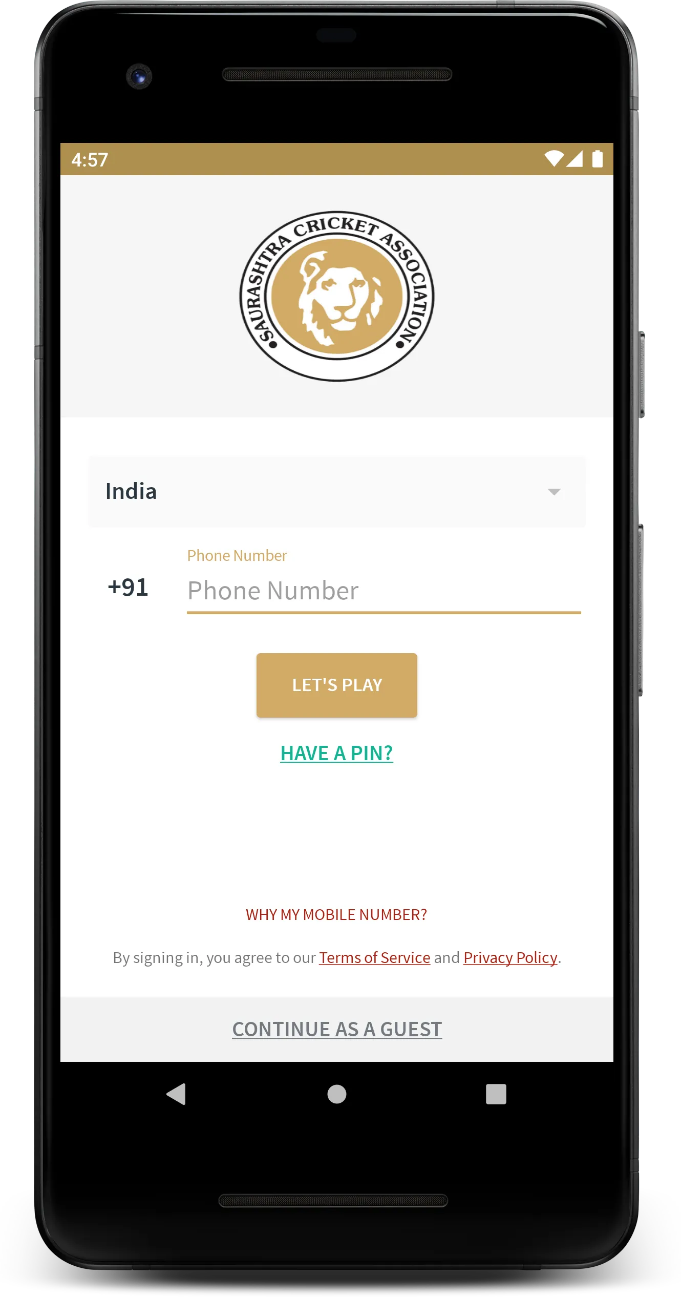 Saurashtra Cricket Association | Indus Appstore | Screenshot