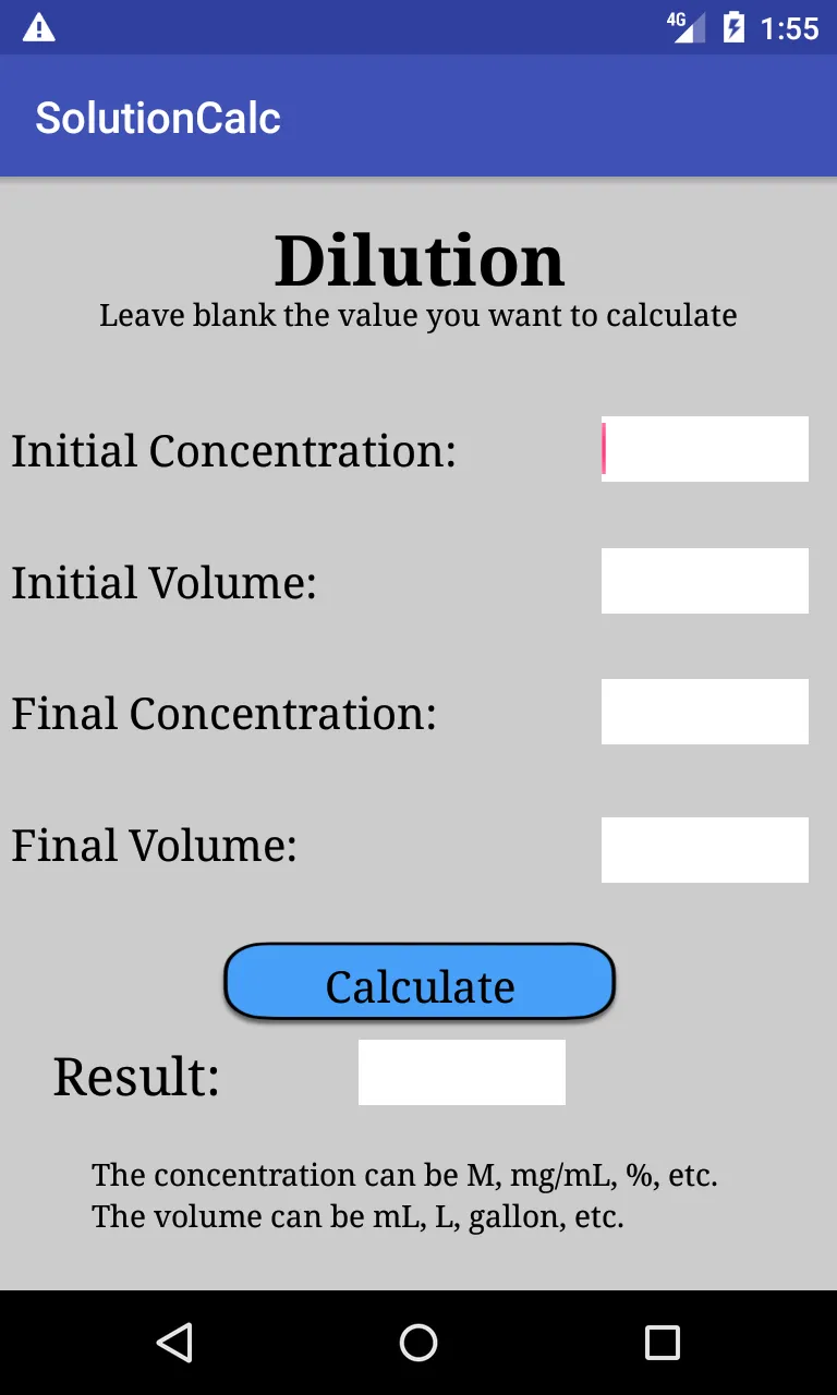 Solution Calc | Indus Appstore | Screenshot