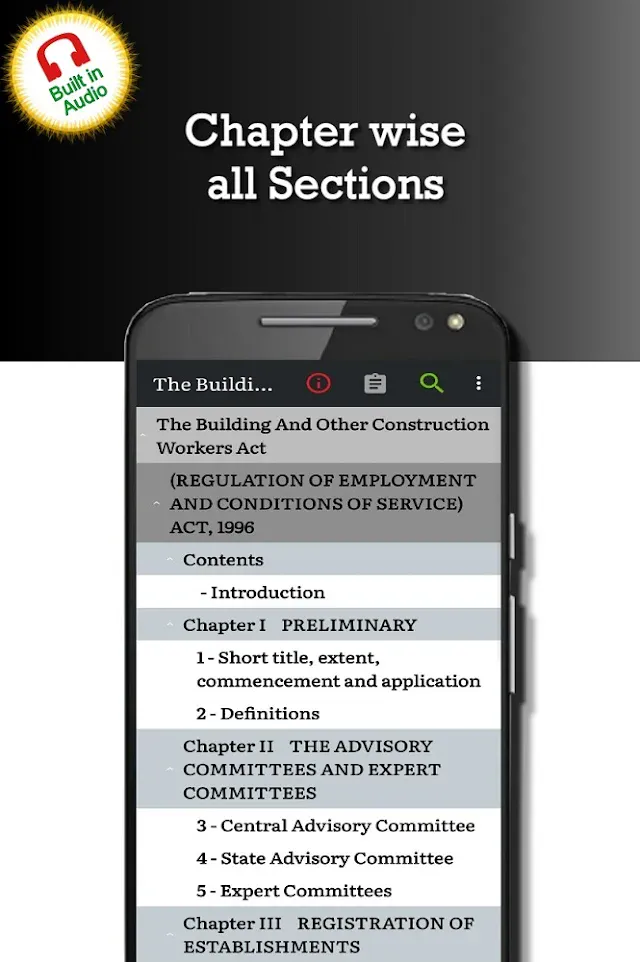 Building and Other Workers Act | Indus Appstore | Screenshot