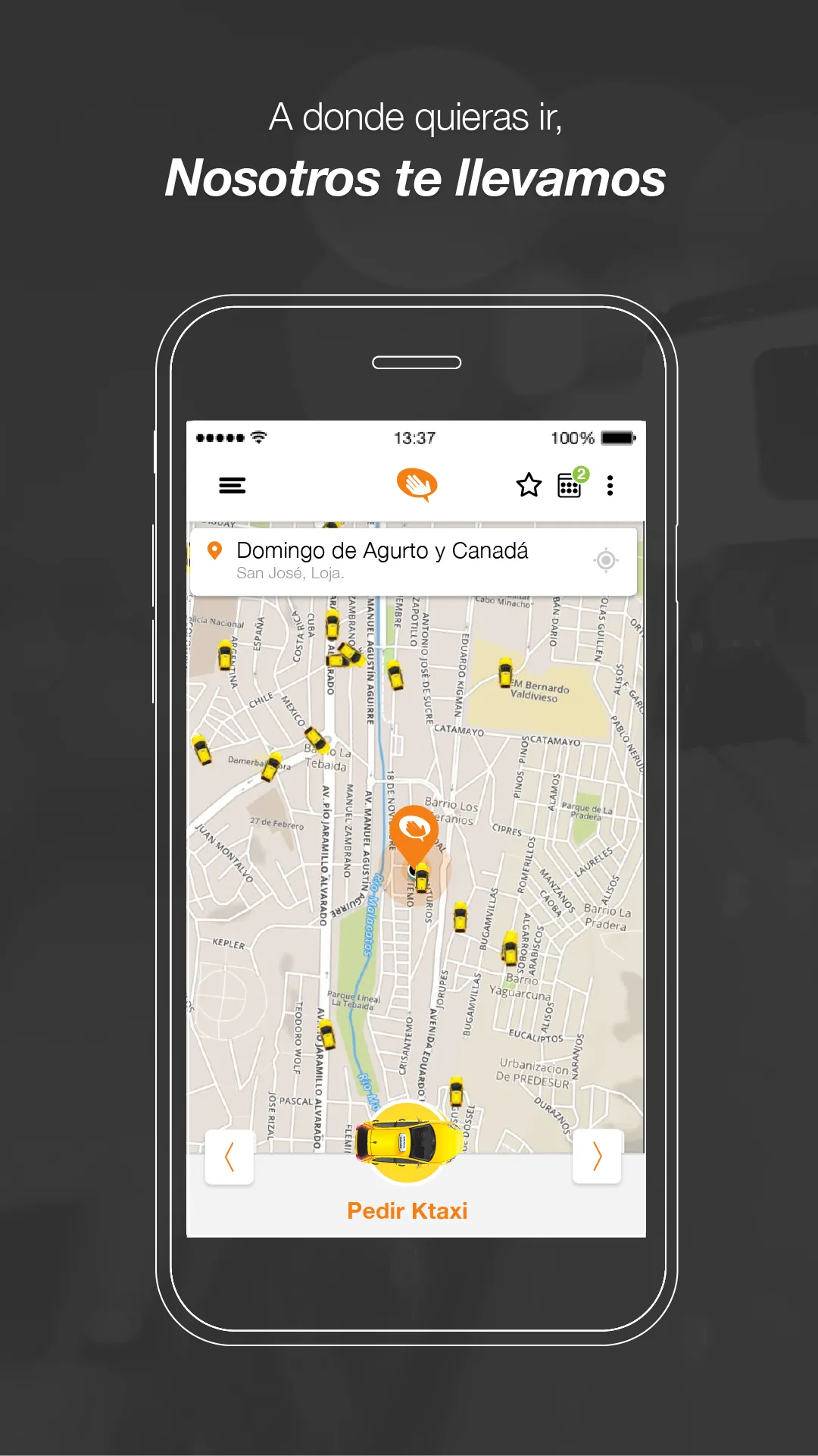 Ktaxi, una app de Clipp | Indus Appstore | Screenshot