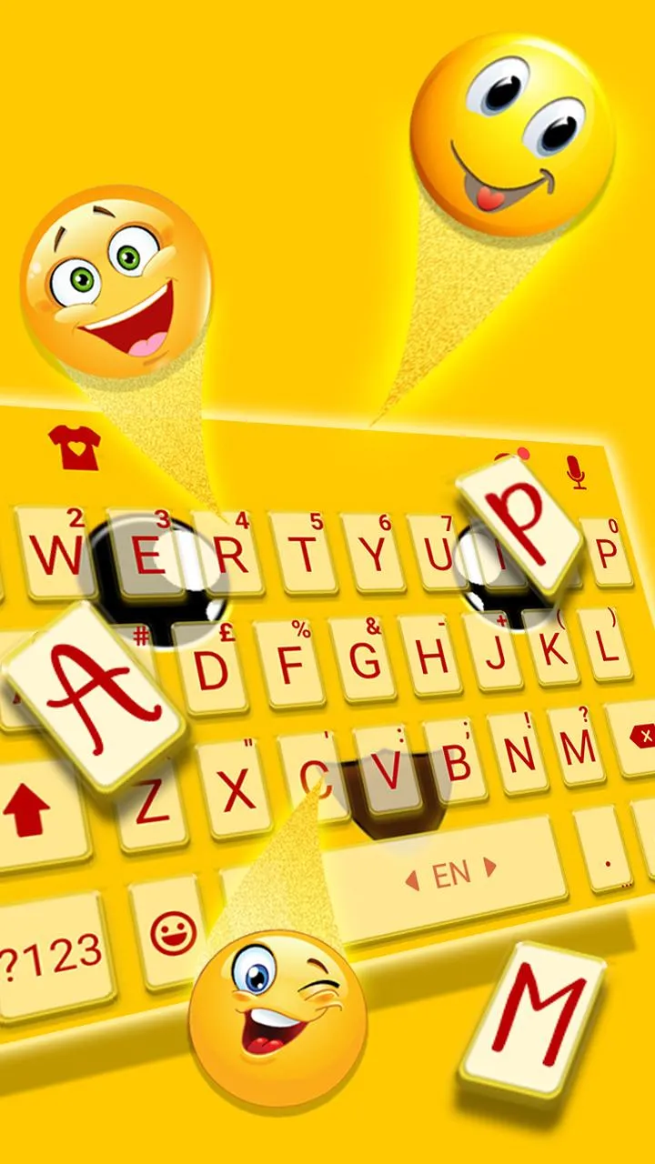 Cute Yellow Mouse Keyboard The | Indus Appstore | Screenshot