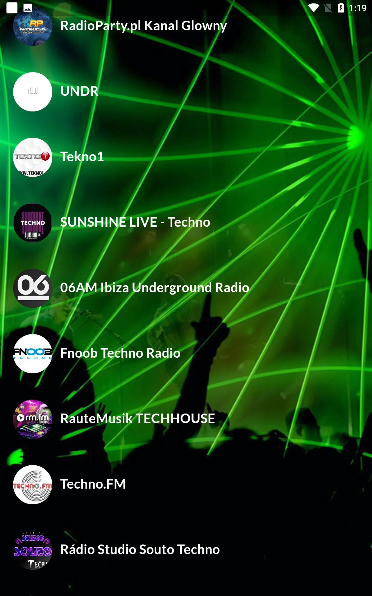 The Techno Channel - Radios | Indus Appstore | Screenshot