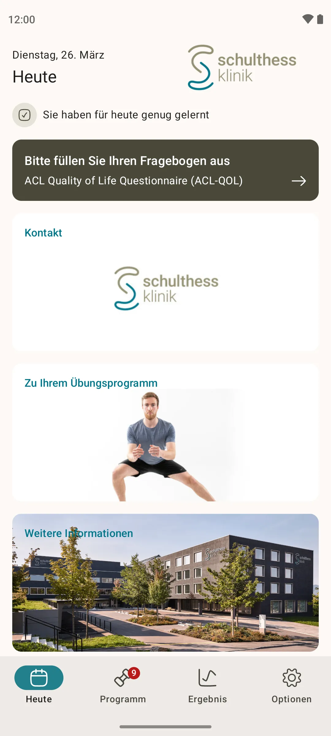 Schulthess Coach | Indus Appstore | Screenshot