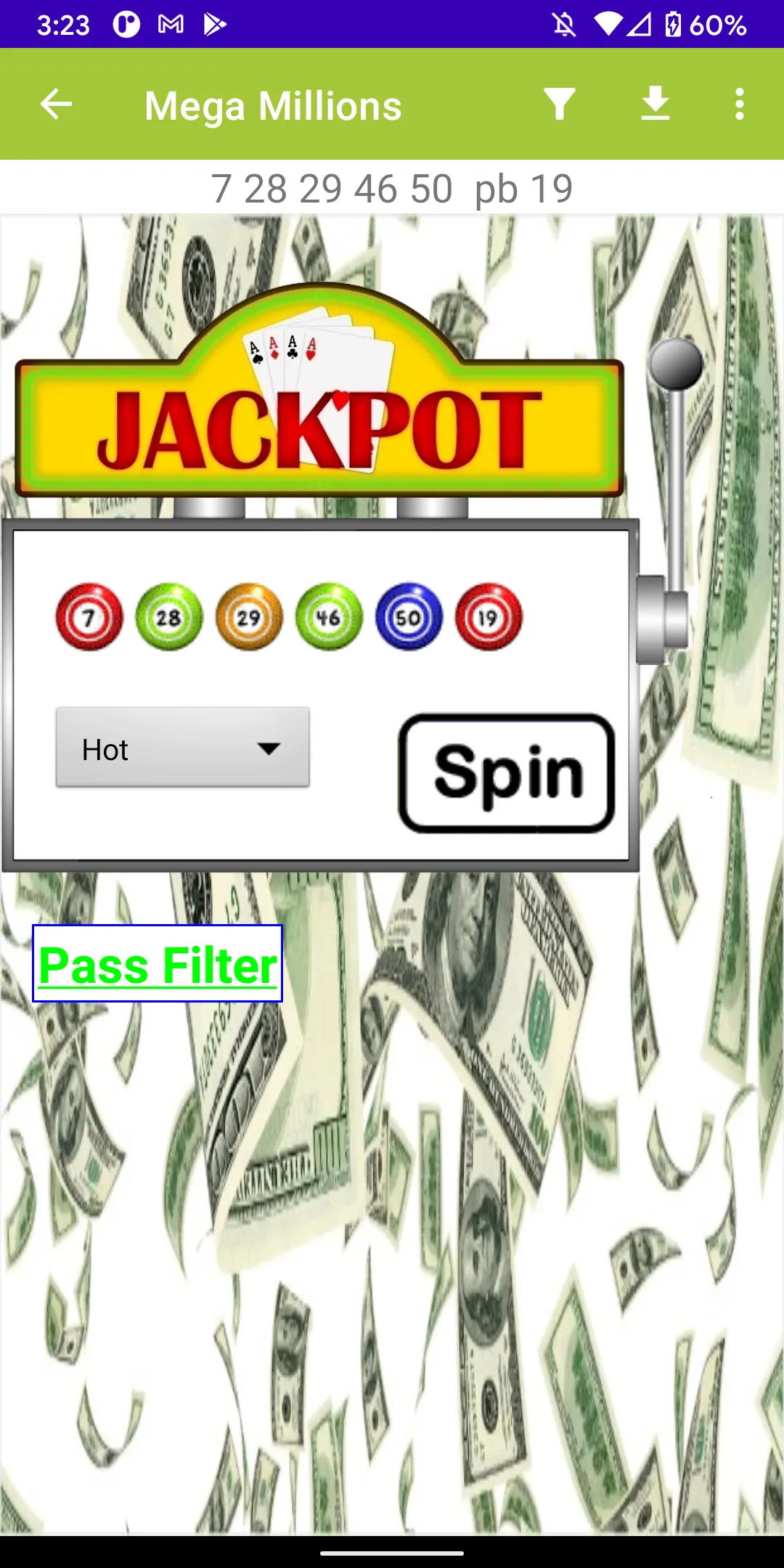 Jackpot Lottery | Indus Appstore | Screenshot