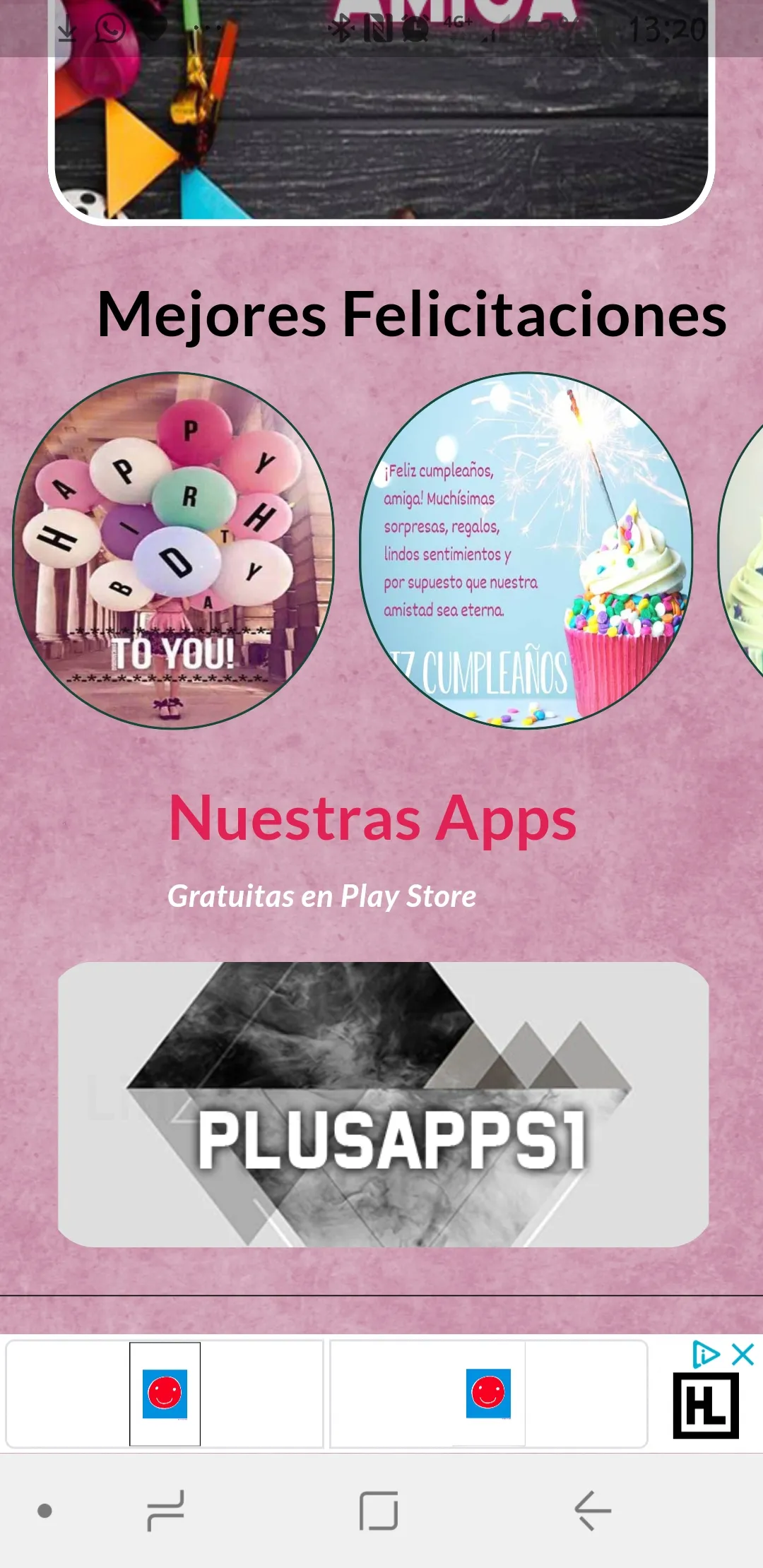 QUERIDA AMIGA FELICIDADES | Indus Appstore | Screenshot