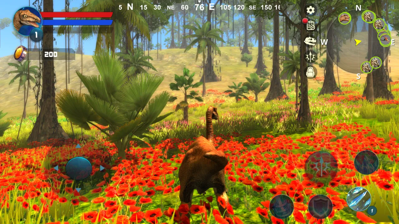 Gallimimus Simulator | Indus Appstore | Screenshot