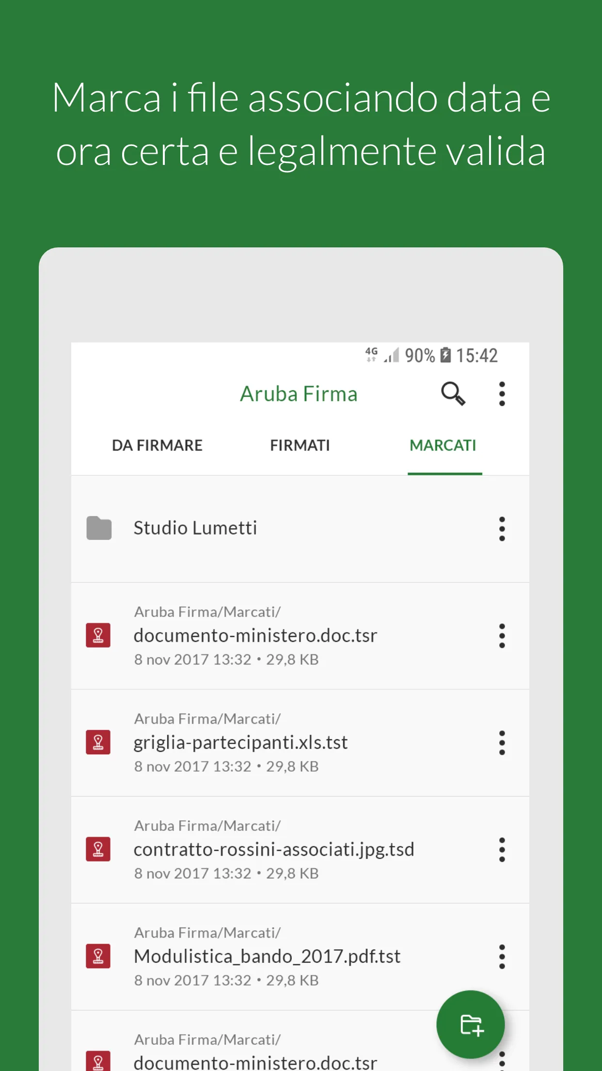 Firma Digitale Edizione ARIA | Indus Appstore | Screenshot