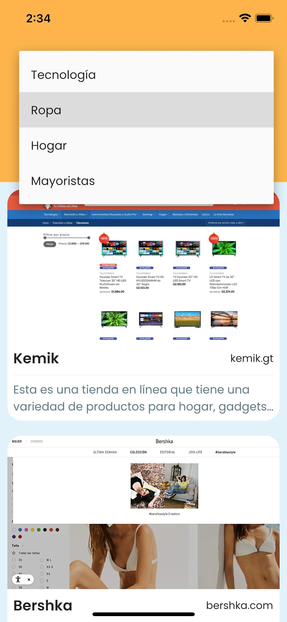 Tiendas Online Guatemala | Indus Appstore | Screenshot