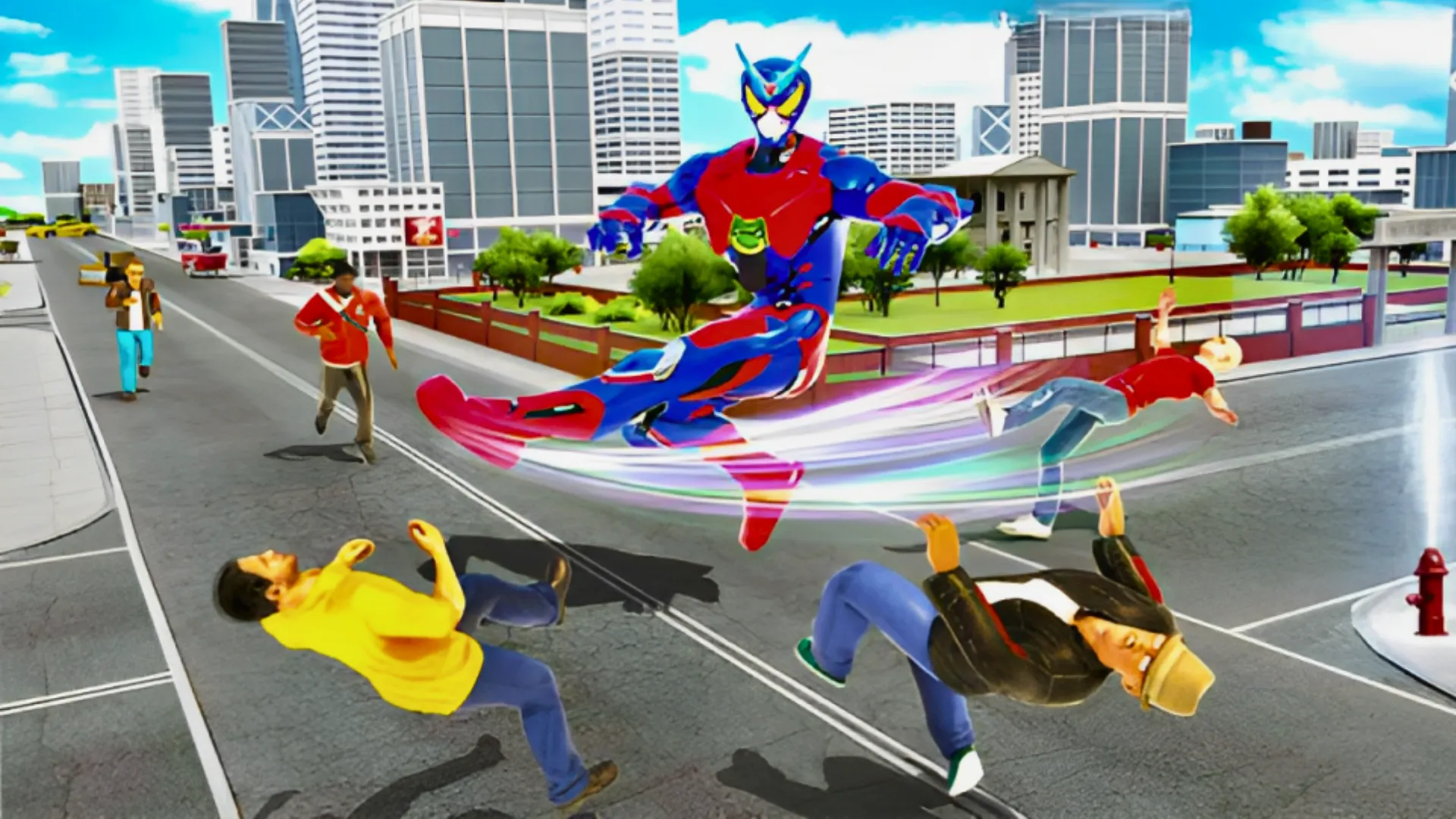 Superhero City Battle-Gang War | Indus Appstore | Screenshot