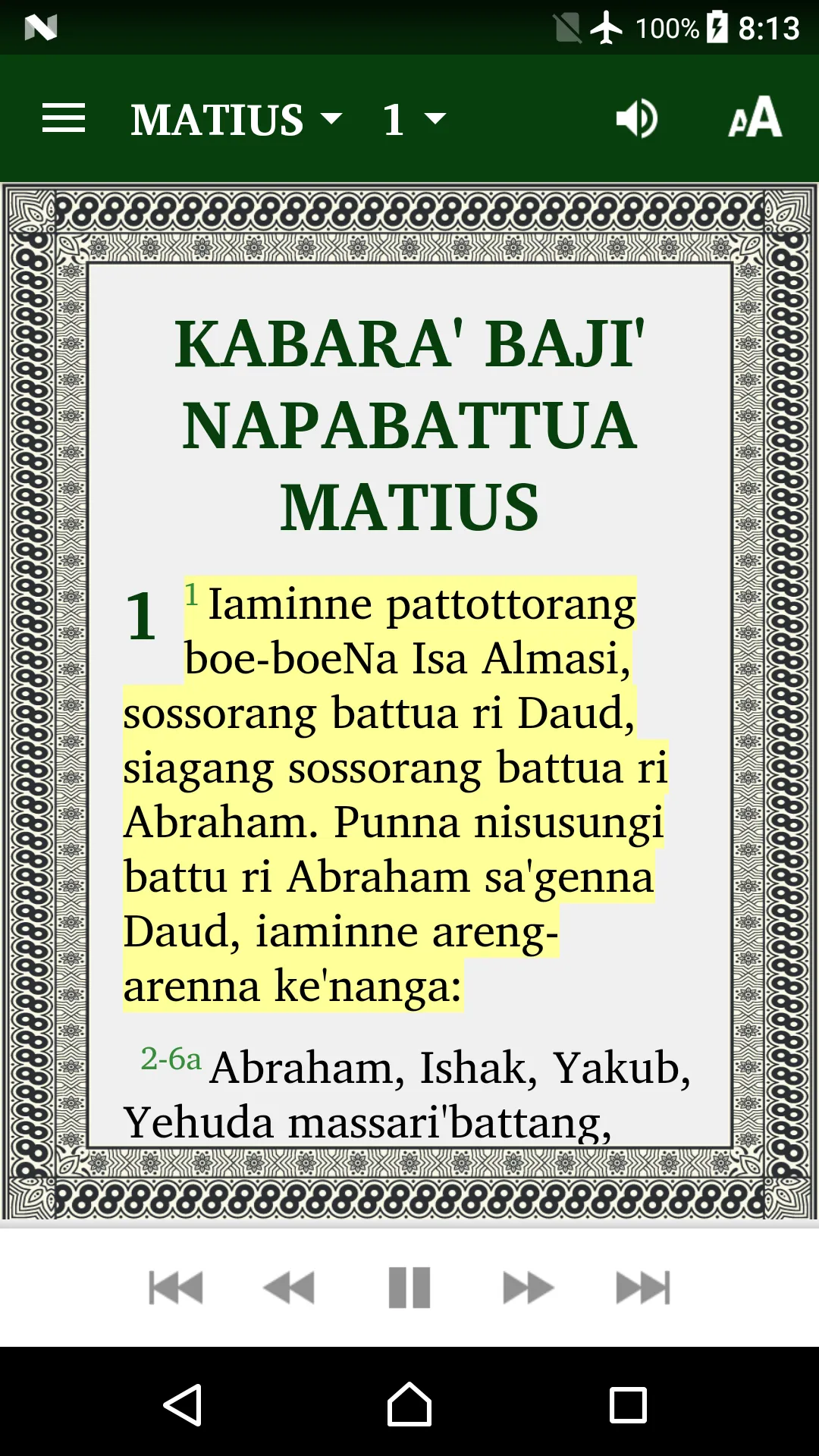 Makassar Bible | Indus Appstore | Screenshot