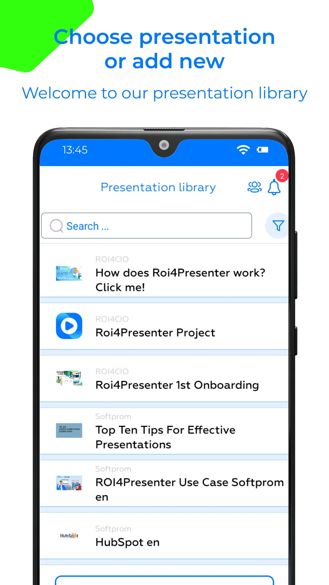 ROI4Presenter | Indus Appstore | Screenshot