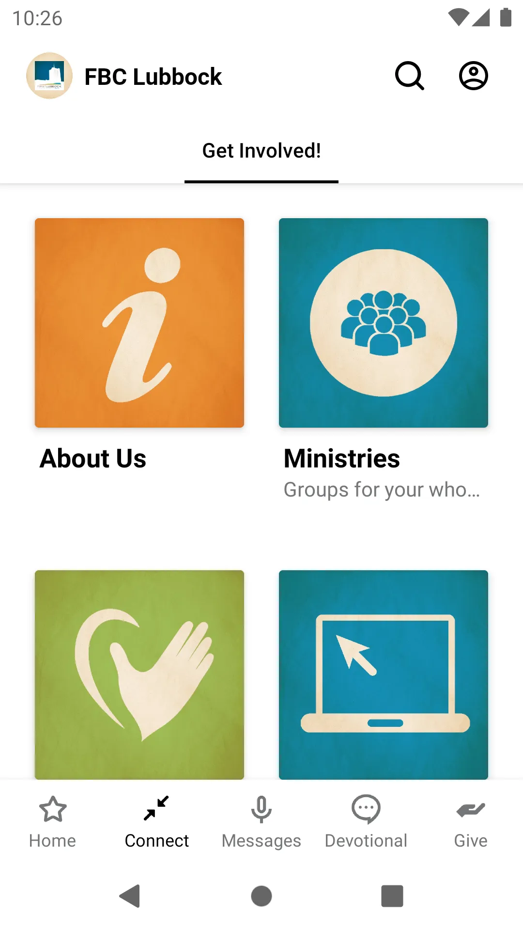 First Baptist Church Lubbock | Indus Appstore | Screenshot