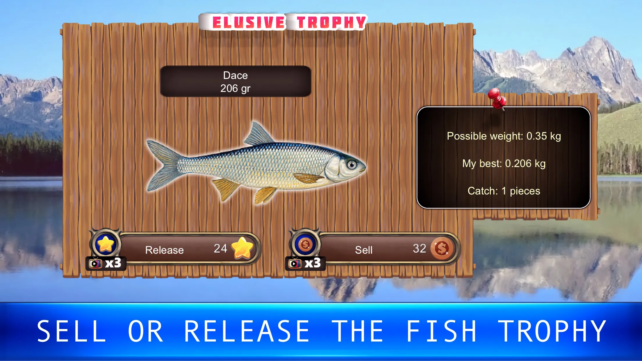 Fish rain: sport fishing | Indus Appstore | Screenshot