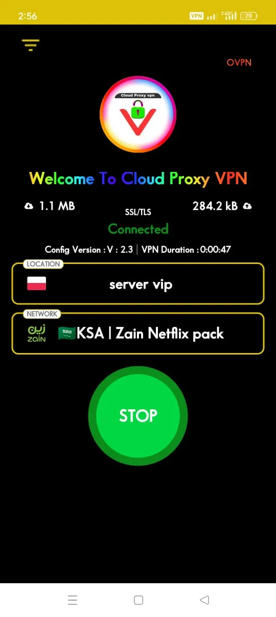 Cloud Proxy Vpn | Indus Appstore | Screenshot