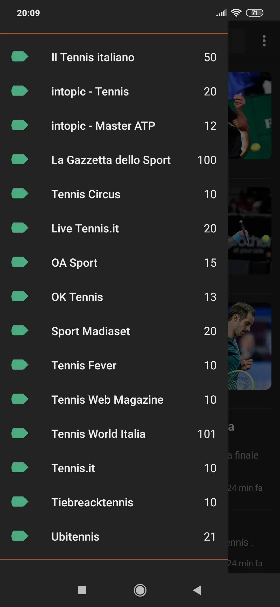 News - Tennis Italia | Indus Appstore | Screenshot