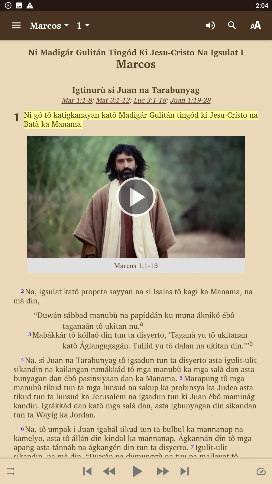 Tagabawa Bible | Indus Appstore | Screenshot