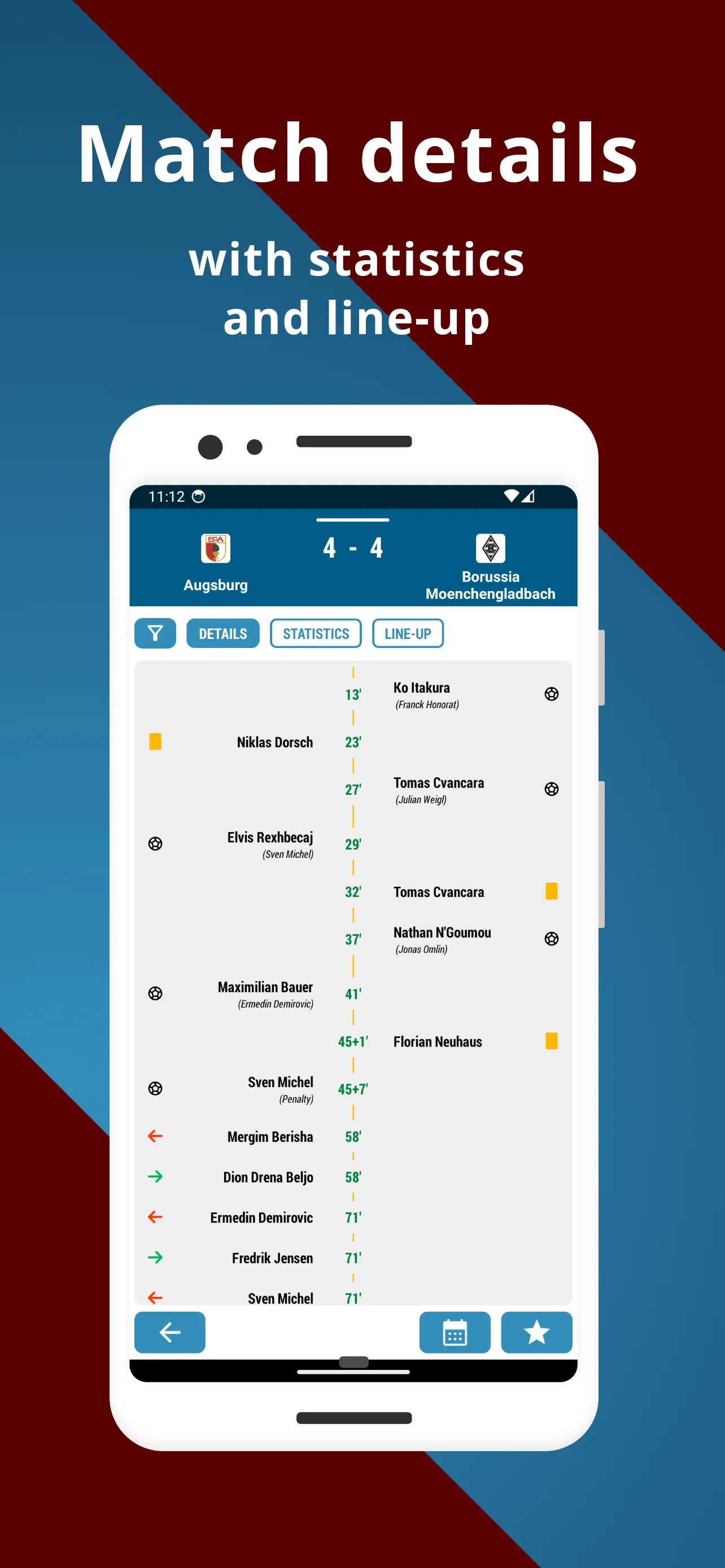 Football DE - Bundesliga | Indus Appstore | Screenshot