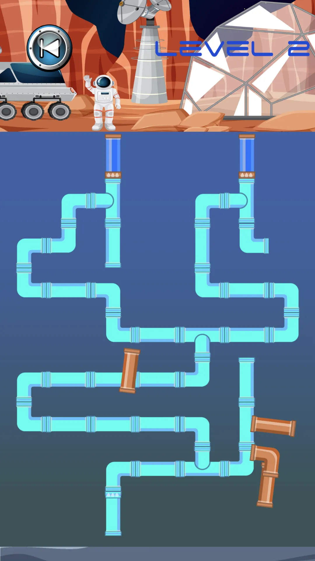 Space Pipes Connect Puzzle | Indus Appstore | Screenshot