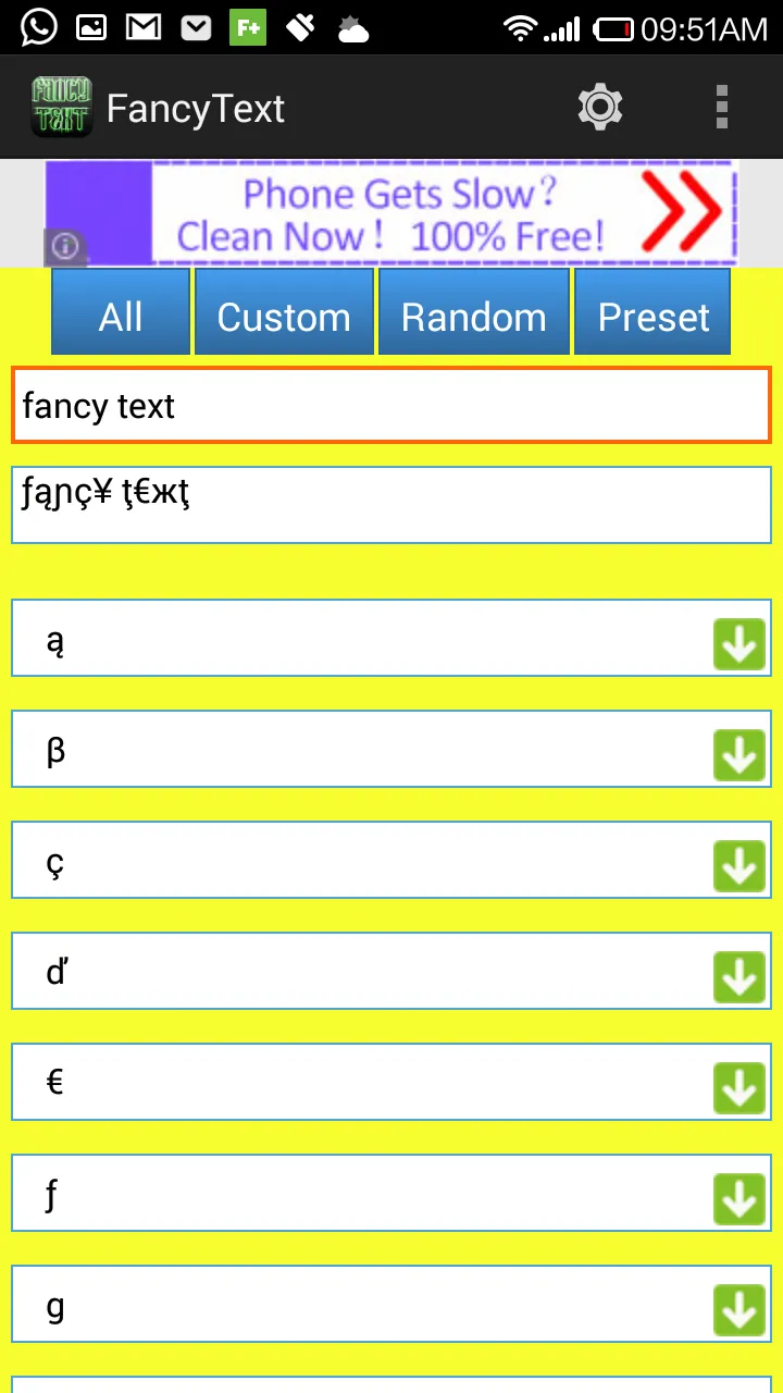 Fancy Text | Indus Appstore | Screenshot