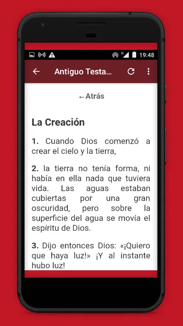 Santa Biblia en Español Actual | Indus Appstore | Screenshot