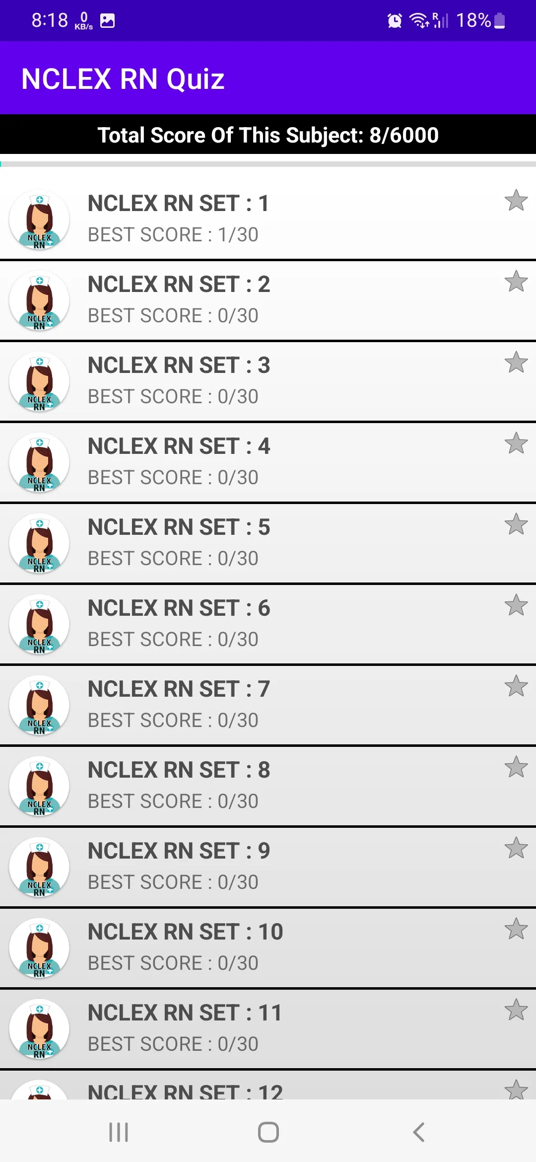 NCLEX-RN Prep Quiz | Indus Appstore | Screenshot