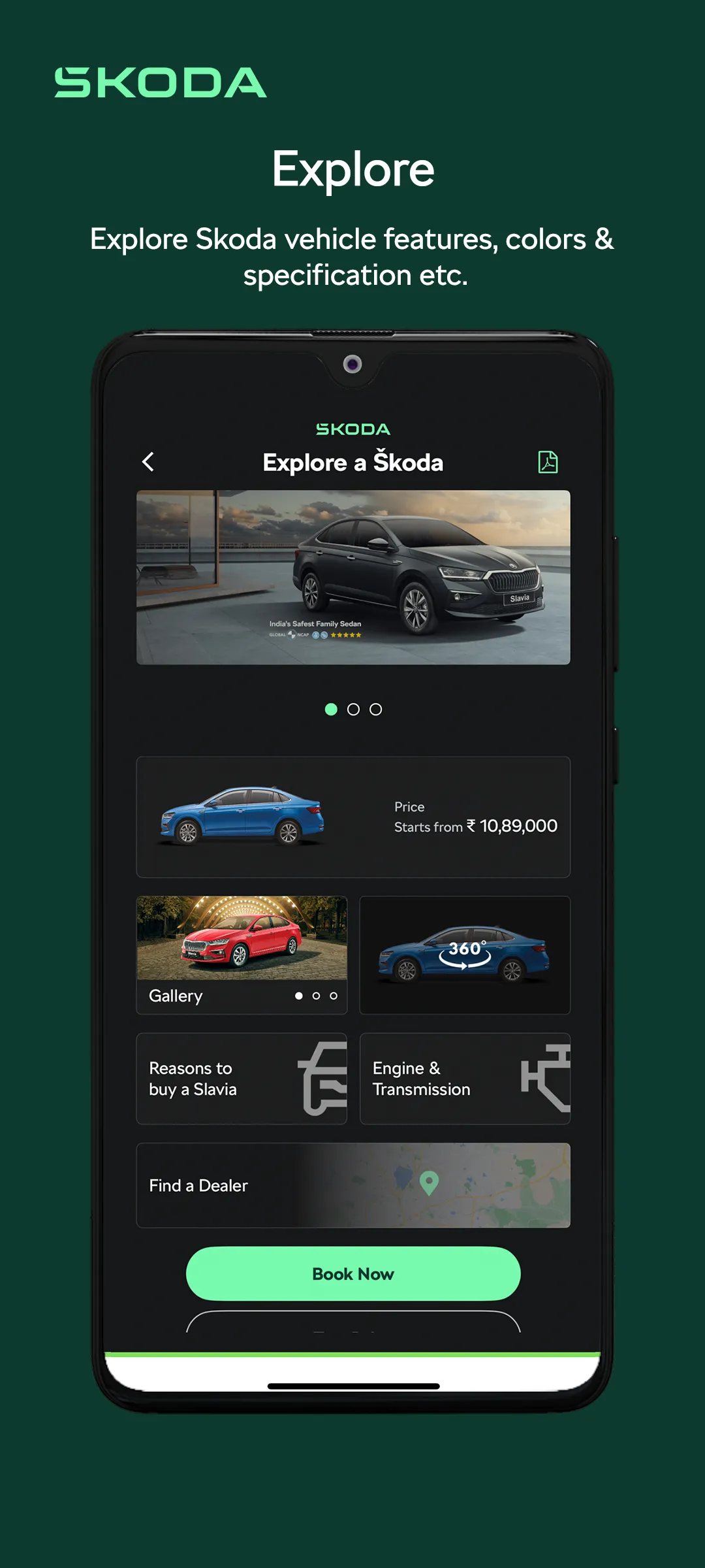 MyŠkoda Plus | Indus Appstore | Screenshot