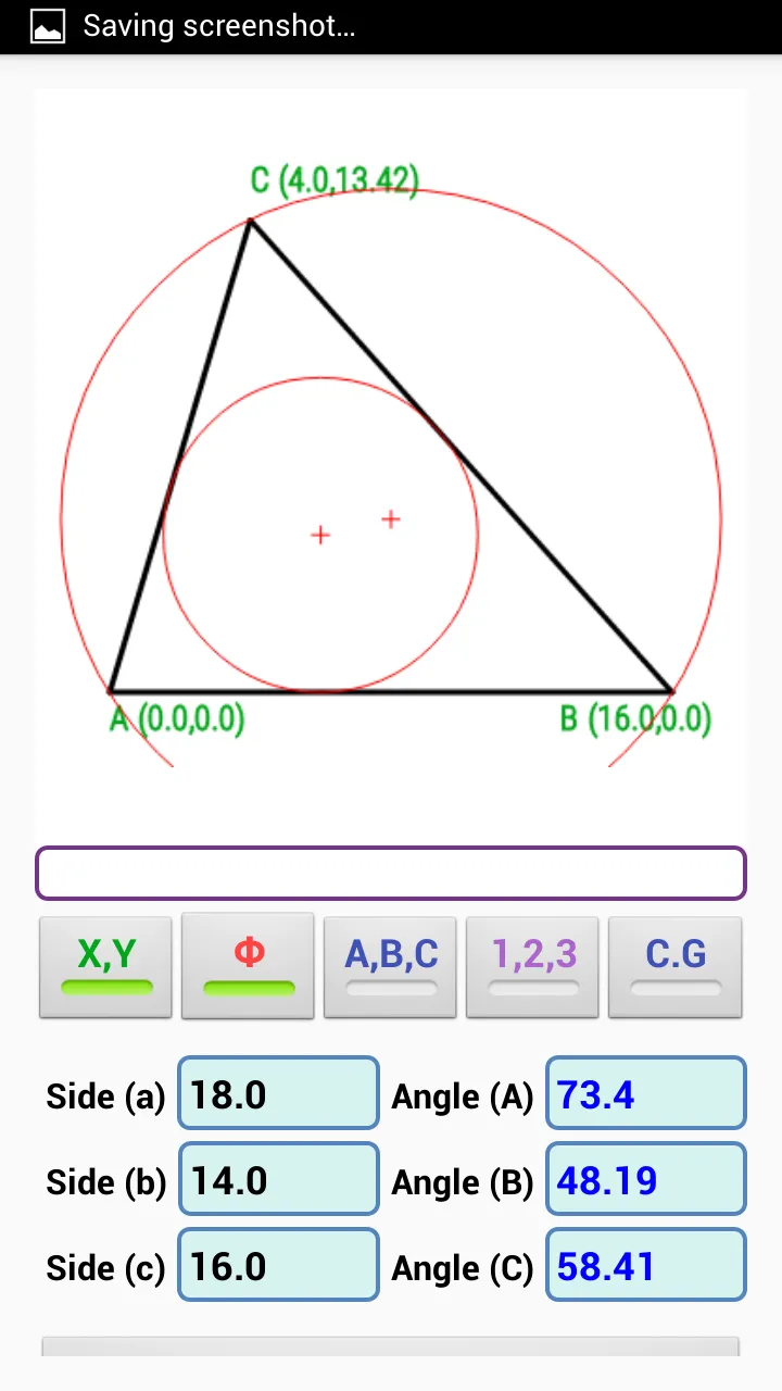 Triangle Solver | Indus Appstore | Screenshot