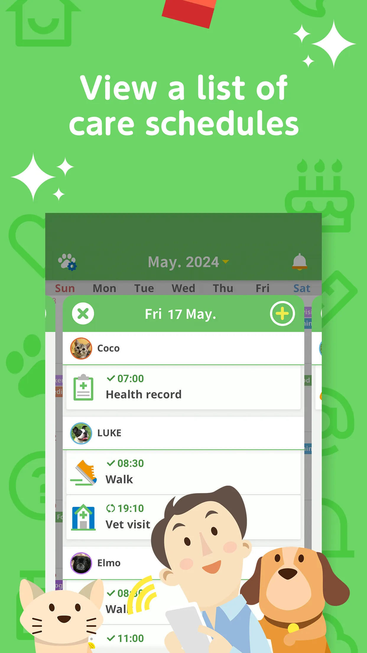 uchiccolog : Pets Scheduler | Indus Appstore | Screenshot