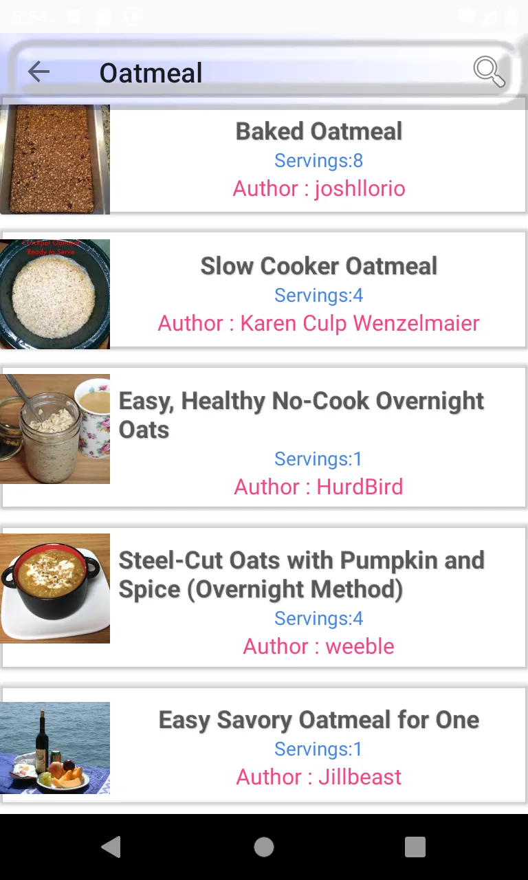 Oatmeal Cuisine: health recipe | Indus Appstore | Screenshot