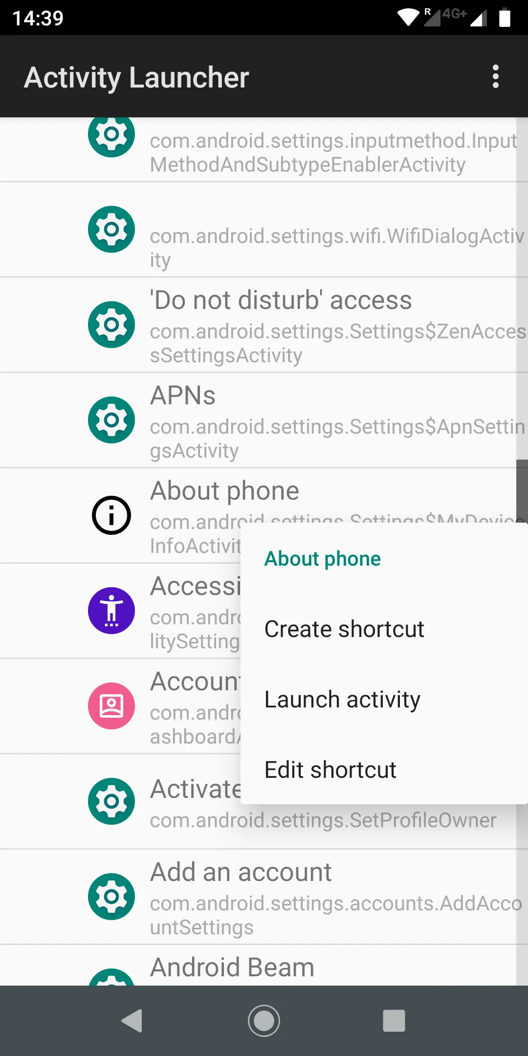 Activity Launcher | Indus Appstore | Screenshot