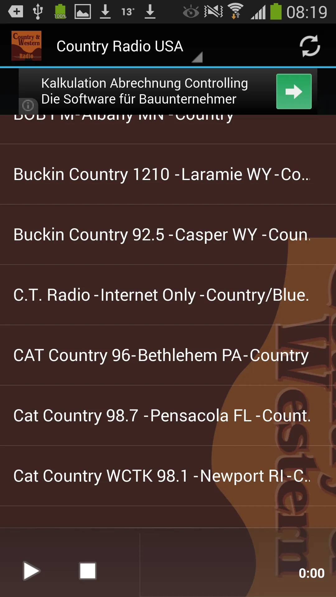 Country Music Radio USA | Indus Appstore | Screenshot