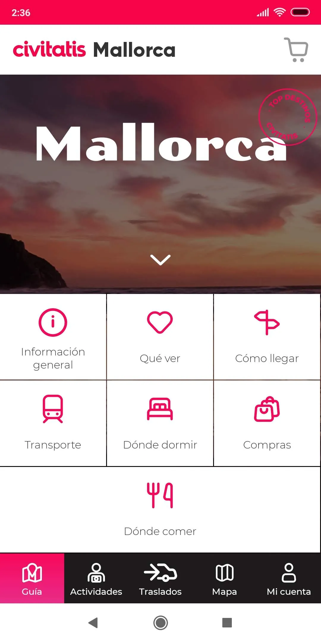 Guía de Mallorca por Civitatis | Indus Appstore | Screenshot