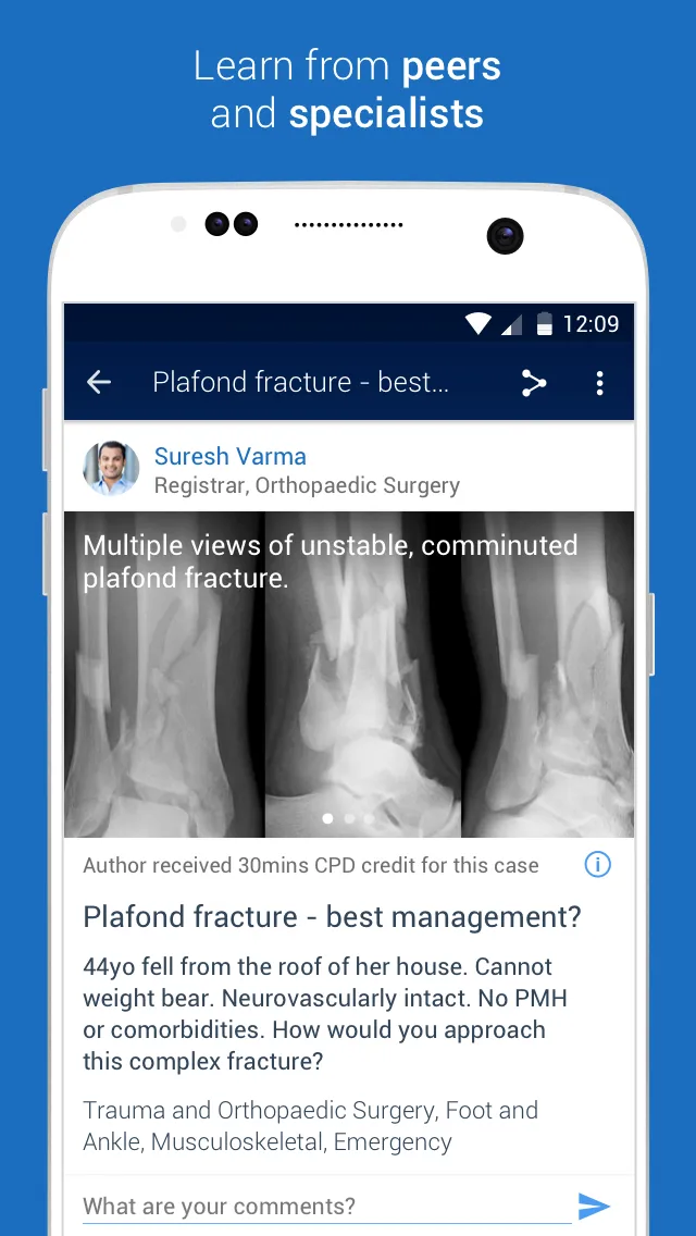 MedShr: Discuss Clinical Cases | Indus Appstore | Screenshot