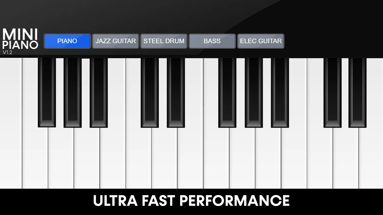 MINI Piano (8mb) - Portable | Indus Appstore | Screenshot