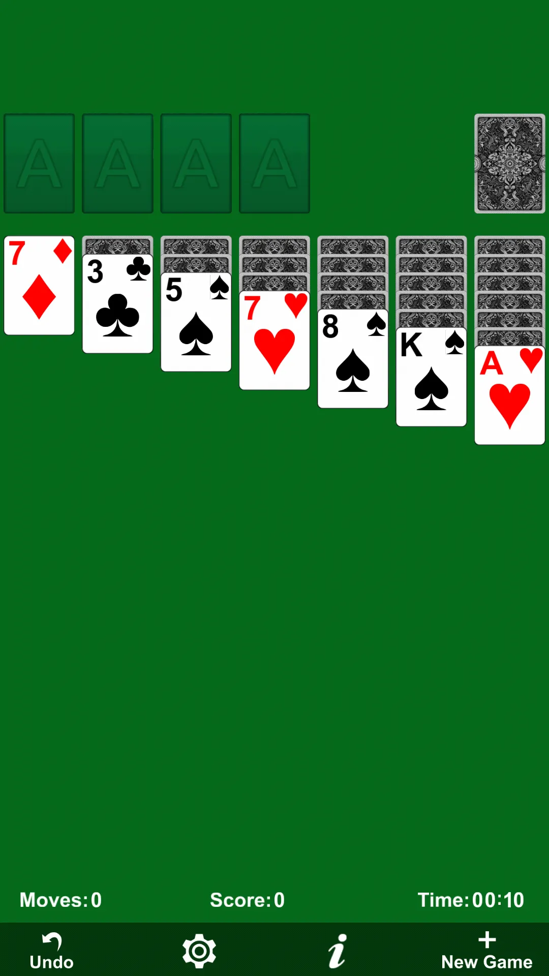 Solitaire Klondike | Indus Appstore | Screenshot