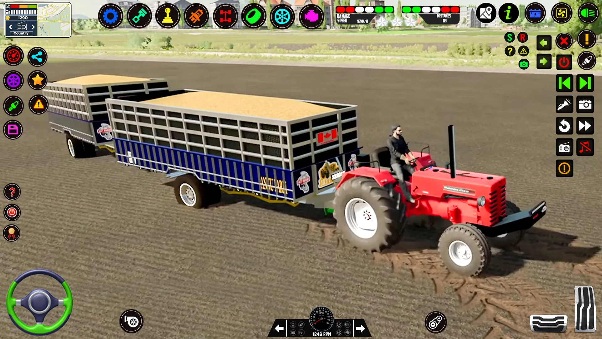 Tractor Simulator Game Offline | Indus Appstore | Screenshot