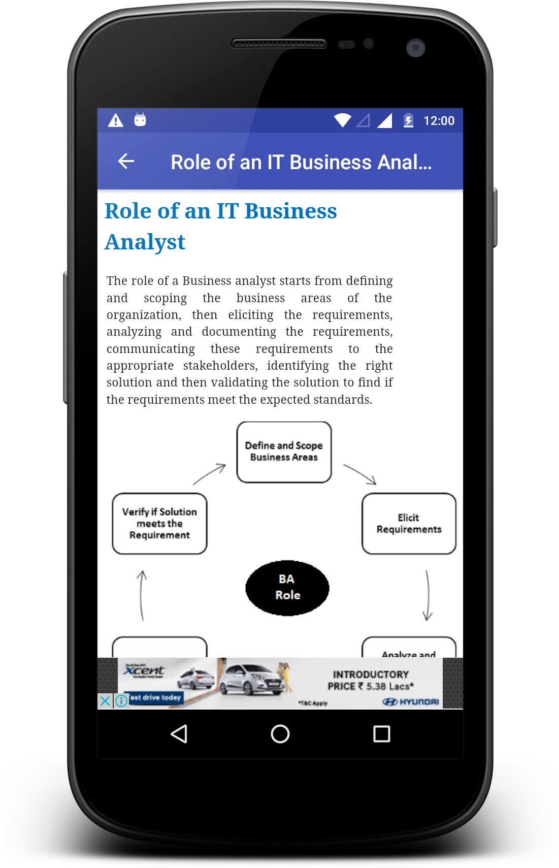 Business Analysis | Indus Appstore | Screenshot