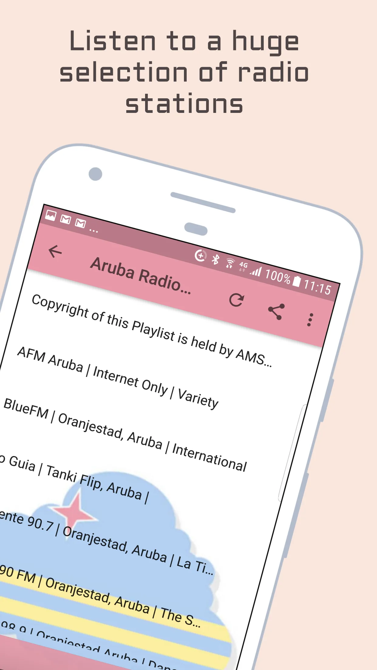 Aruba Radio Music & News | Indus Appstore | Screenshot