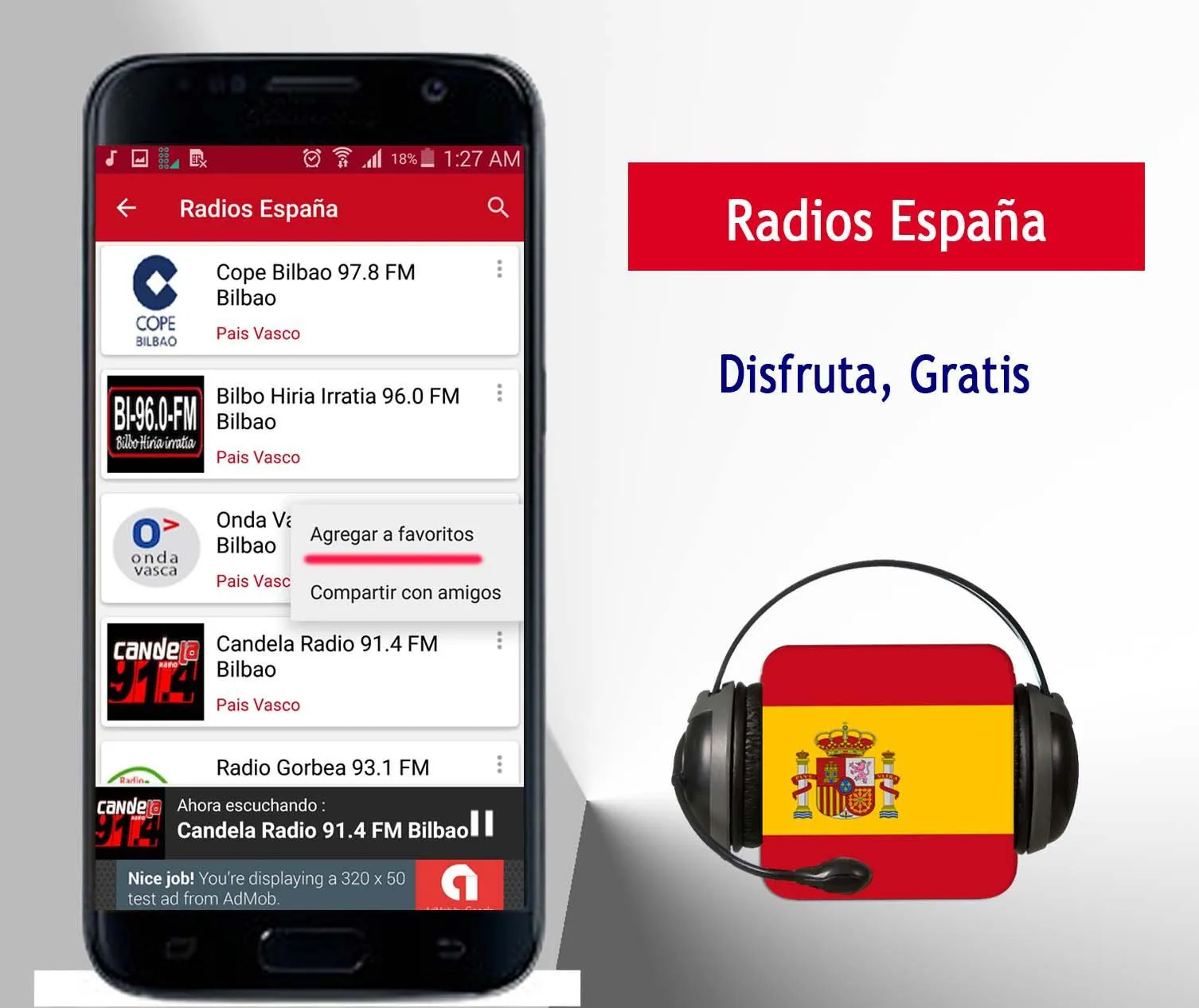 Radios de España | Indus Appstore | Screenshot