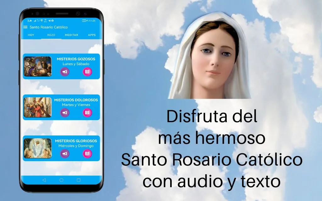 Rosario Católico Audio y Texto | Indus Appstore | Screenshot