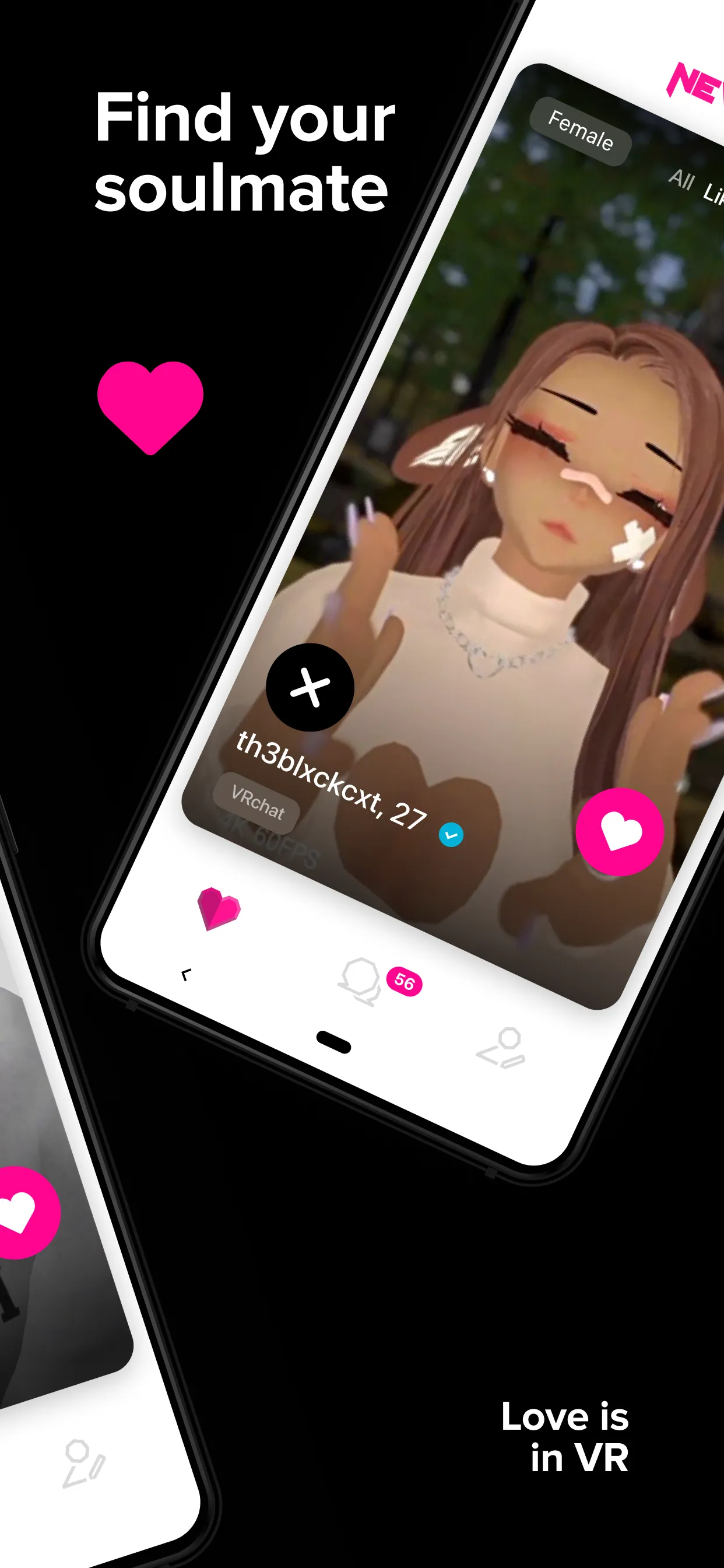 Nevermet - VR Dating Metaverse | Indus Appstore | Screenshot